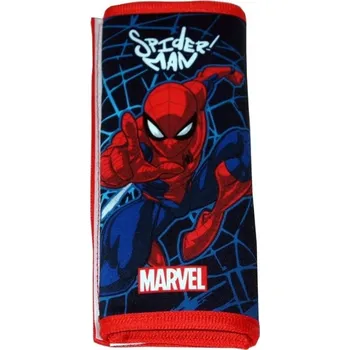 Návlek na bezpečnostní pás Polstrování bezpečnostního pásu Spiderman polyester, 1x 9x18 cm