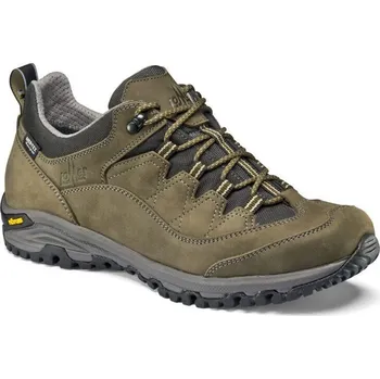 Pánská treková obuv obuv trekking nízká LOMER SELLA II MTX NUBUCK, olive - 45