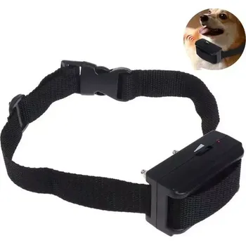 Hračka pro psa TopTechnology Automatický trenažér pro psy Pet Bark Stopper s elektrickým obojkem (černý)