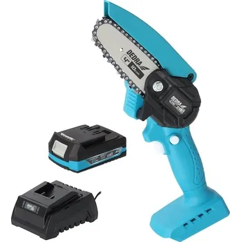 Motorová pila Dedra DED7030A11 sada kufřík mini řetězová pila, baterie 2Ah a nabíječka