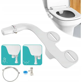 WC sedátko ULTRATENKÉ BIDETOVÉ SEDÁTKO NA WC S FUNKCÍ MYTÍ A SNADNOU INSTALACÍ