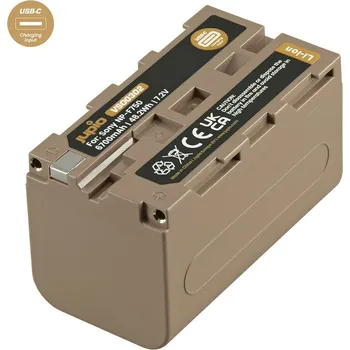 Baterie Jupio NP-F750 *ULTRA C* 6700mAh s USB-C vstupem pro nabíjení VSO0302