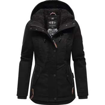 Marikoo Dámská zimní bunda s kapucí Bikoo, černá/černá
