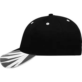 Kšiltovka Myrtle Beach (Daiber) Pracovní kšiltovka MB6574 - Černá / tmavě šedá / bílá | uni