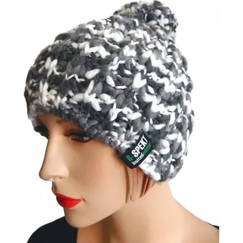Módní doplněk R-Spekt Kulich Fluffy beanie šedý