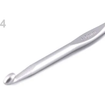 Jehla na filcování Háček na háčkování vel. 6; 7; 8; 9 - 4 (6 mm) stříbrná