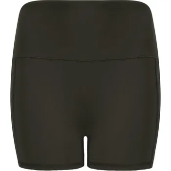 Dámské kraťasy Tombo Dámské elastické sportovní kraťasy s vysokým pasem - Olivová | S/M