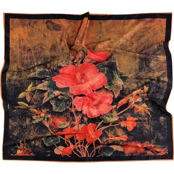 Saténový šátek 70x70 cm