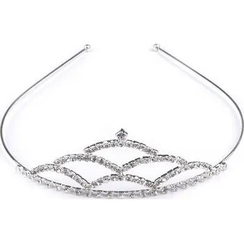 Štrasová čelenka - 2 crystal