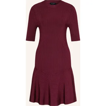 Dámské šaty Ted Baker Dámské Pletené Šaty Mahraa, tmavě červená, 40