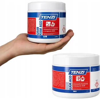 Vrták Přípravek TENZI na Odstranění Vodního Kamene z Domácích Spotřebičů 0,5 kg [Gran KAM AGD]