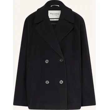 Dámský kabát Marc O'polo Dámský Caban Kabát, tmavě modrá, 38