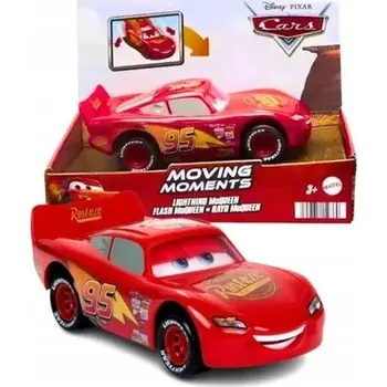 autíčko Auta Autíčko Rozjetý Blesk McQueen Vozidlo Pohyblivé prvky (oči a ústa)