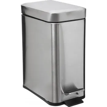 Odpadkový koš Odpadkový koš kovový Atmosphera 5l stříbrný