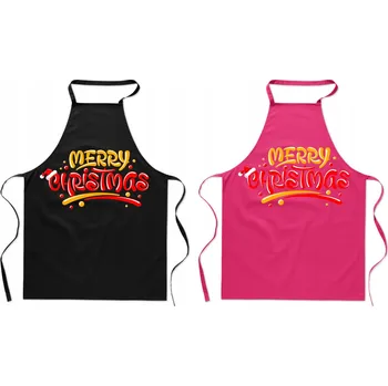 Kuchyňská zástěra Kuchyňská zástěra pro pár Veselé Vánoce Pro Ni Pro něj