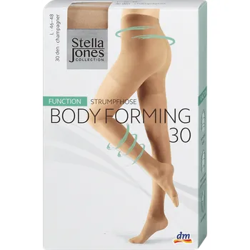 Dámské legíny Stella Jones punčochové kalhoty Body Forming 30DEN, velikost L 46-48, champagner