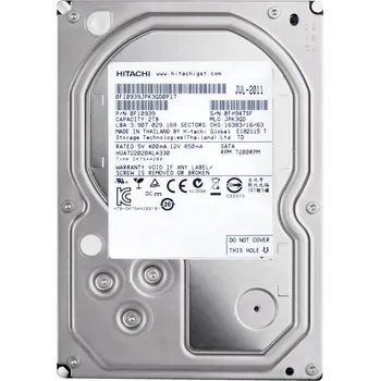 Interní pevný disk Pevný disk Hitachi Ultrastar A7K2000 HUA722020ALA330 2TB SATA II 3,5"
