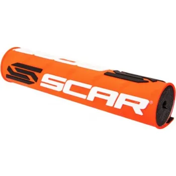 Řídítka HOUBA NA ŘÍDÍTKA SCAR RACING (250MM) ORANŽOVÁ S LOGEM