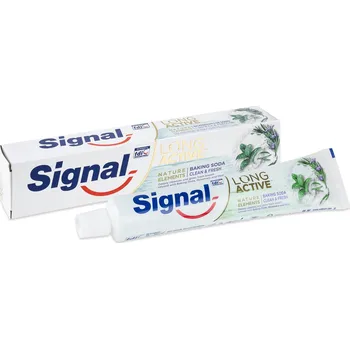 zubní pasta Signal Long Active Nature Elements Baking Soda zubní pasta s jedlou sodou 75 ml