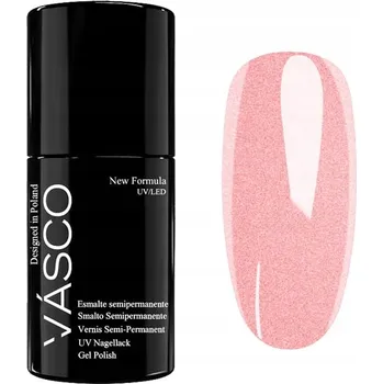 Lak na nehty Hybridní báze Rubber Limited Edition TPO Free Sparkling Rose Vasco 7 ml