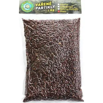 Návnadová surovina Chyť a pusť Vařené partikly Řepka 1kg