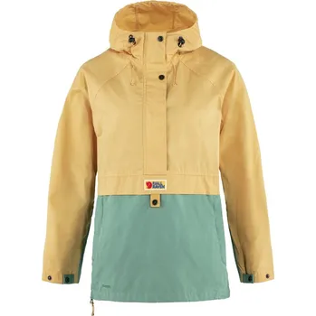 oudoor bunda dámská FJÄLLRÄVEN Vardag Anorak W Mais Yellow-Aloe Green - XL
