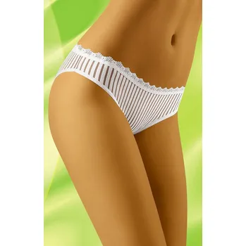 Dámské spodní prádlo Dámské kalhotky Miki white - bílá - L