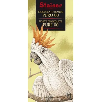 Čokoláda Stainer čokoláda bílá 42% (bianco puro 00) 50g