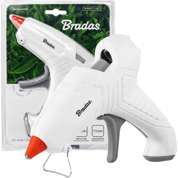 Horkovzdušná pistole BRADAS WHITE LINE Tavná pistole na horké lepidlo 11mm/30W