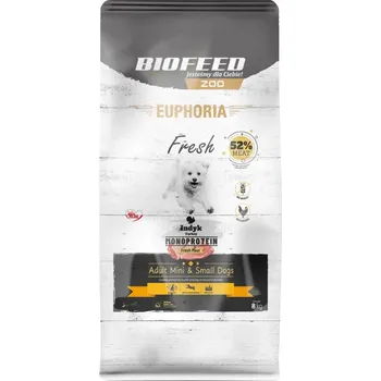 Krmivo pro psa Biofeed EUPHORIA FRESH Meat Adult 8kg Mini Small Krůta Monoprotein