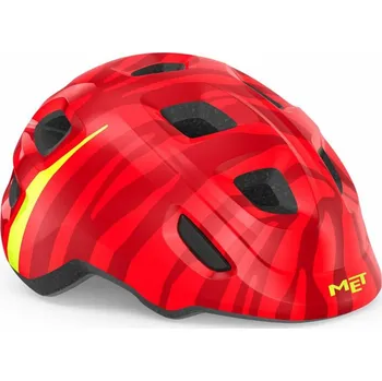 Cyklistická přilba dětská cyklistická přilba MET HOORAY, červená zebra - 52/56