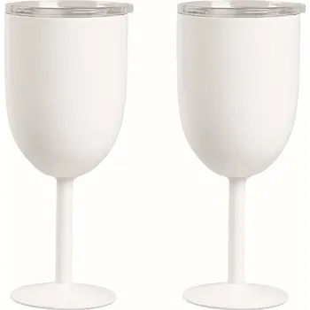 Sklenice Skleničky na bílé víno, skleničky na červené víno Homla 360 Ml 2 ks