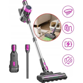 Vysavač VYSAVAČ AKUMULÁTOROVÝ TYČOVÝ RUČNÍ BEZSÁČKOVÝ 250W S ELEKTROKARTÁČEM