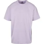 Build Your Brand Pánské tričko Heavy Oversize Tee - Šeříková | XL