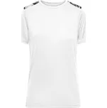 James & Nicholson (Daiber) Dámské sportovní tričko JN523 - Bílá / černě potištěná | XS