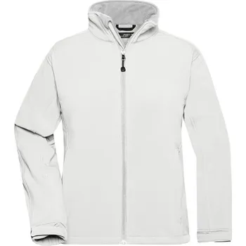 Dámská softshellová bunda James & Nicholson (Daiber) Dámská softshellová bunda JN137 - Off-white | L
