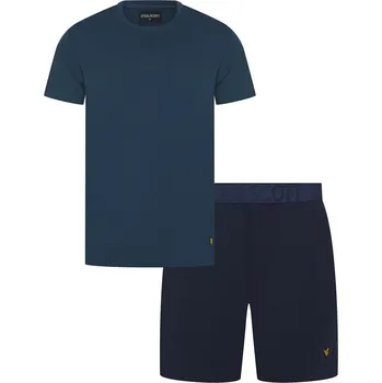 Pánské tričko Tričko Lyle and Scott Dark Denim 1194846 M