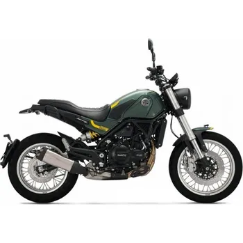 malá motorka BENELLI Leoncino Trail 500 Euro 5 GREEN