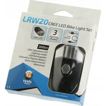 Cyklosvítilna Přední světlo na kolo 300LM CREE LED USB silné