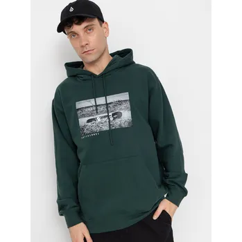 Pánské oblečení Volcom Essential HD (black green) L, zelená