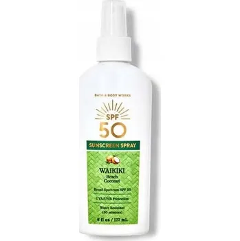 Přípravek na opalování Opalovací mlha Bath & Body Works SPF 50