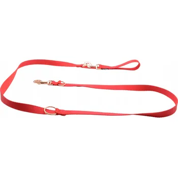 Vodítko pro psa VODÍTKO NELSON-X BASIC GOLD 5 M s karabinou. KOVÁNÍ WZM GOLD.