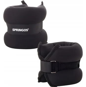 Závaží Springos na cviky na paže a nohy 2 ks x 3 kg