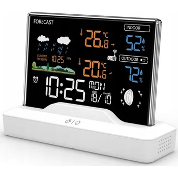 Meteostanice Bezdrátová meteostanice POGODY s barometrem, vlhkoměrem a teploměrem