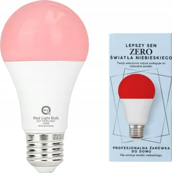 Žárovka LED žárovka NoBlue 7 W E14 červená 450 lm 1200 K