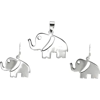 Souprava šperků Stříbrná souprava 925/1000 ( sloni 55)