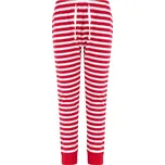 SF (Skinnifit) Dětské pyžamové kalhoty se vzorem - Červená / bílá | 13 let