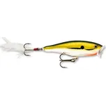 Rapala Wobler Skitter Pop Top Water Fresh Gold Chrome - 9cm 14g