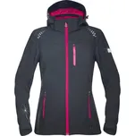 Ardon Dámská softshellová bunda FLORET - Černá / růžová | 4XL