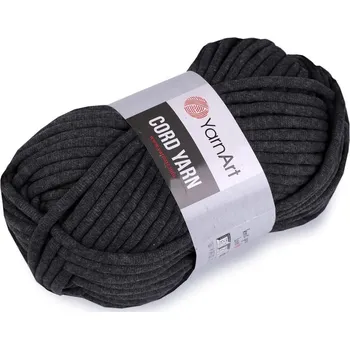 Příze Pletací příze Cord Yarn 250 g - 10 (758) šedá tmavá